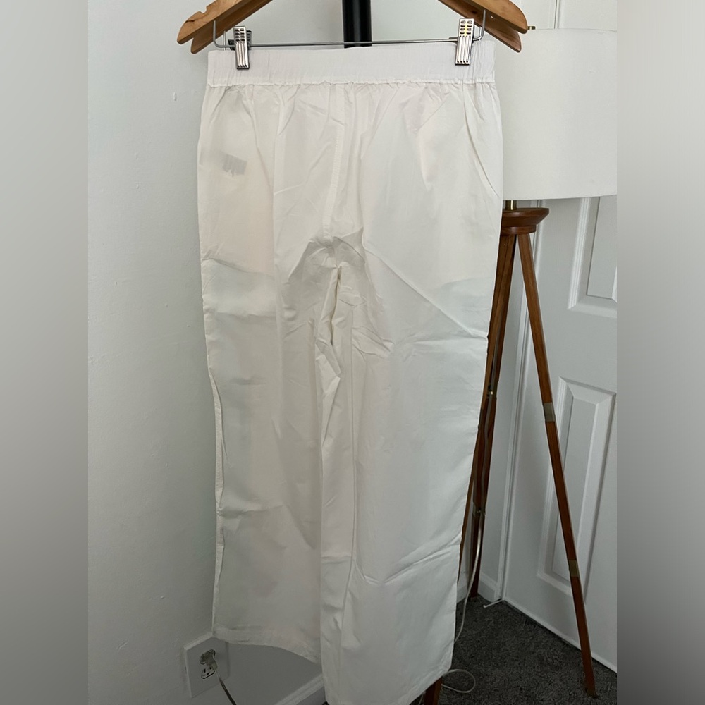 NWT FREE PEOPLE Team Spirit Pull-On Pants In Bleached Aqua Combo MSRP $128 - Picture 11 of 11